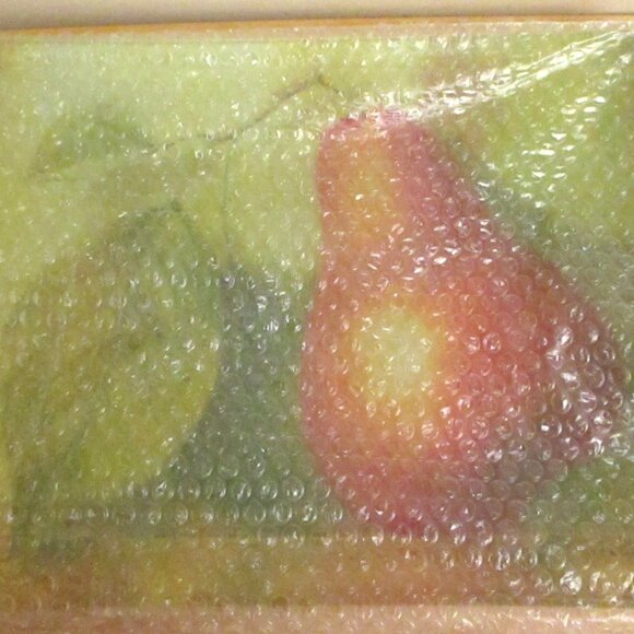 Fabrice De Villeneuve Art Glass Pear Large Platter x Prima Donna Designs, 2006 - Picture 8 of 12